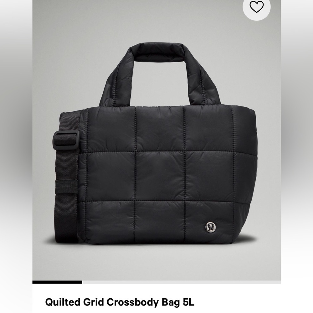 Lululemon Quilted Grid Crossbody Bag 5L